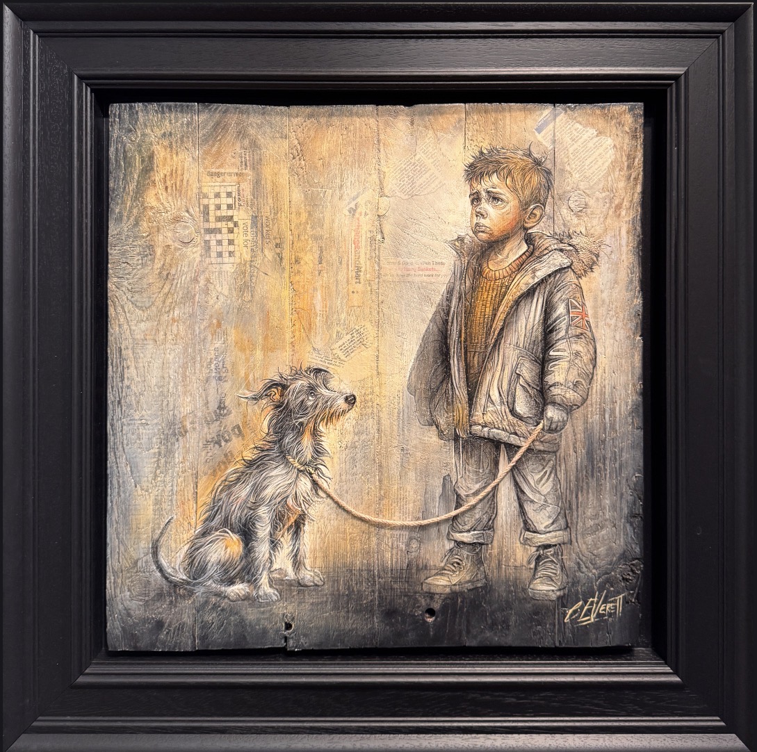 HepplestoneArt's tweet photo. A rare opportunity to purchase an original painting by artist Craig Everett.
@everett.craig
#craigeverett #nostalgia #aboyandhisdog #mansbestfriend #mixedmedia #originalpainting #rarefind #rareart #collectortsofart #artcollectors #affordableart #northernart https://t.co/wpoYObNvcd
