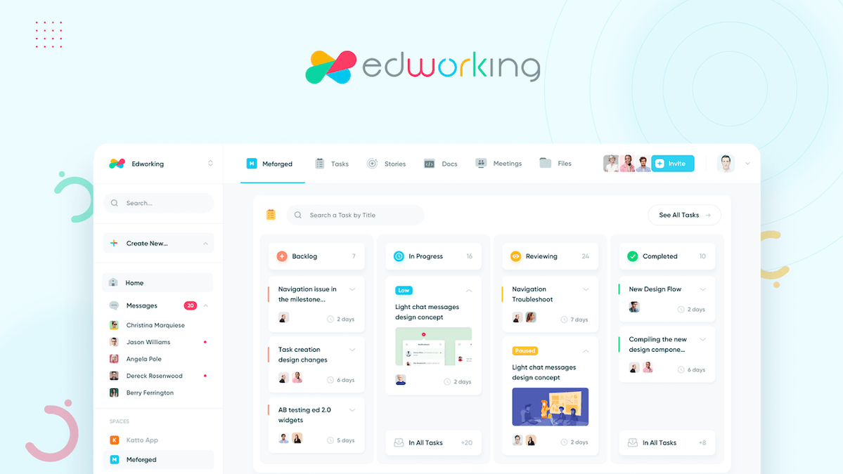 Edworking tweet media