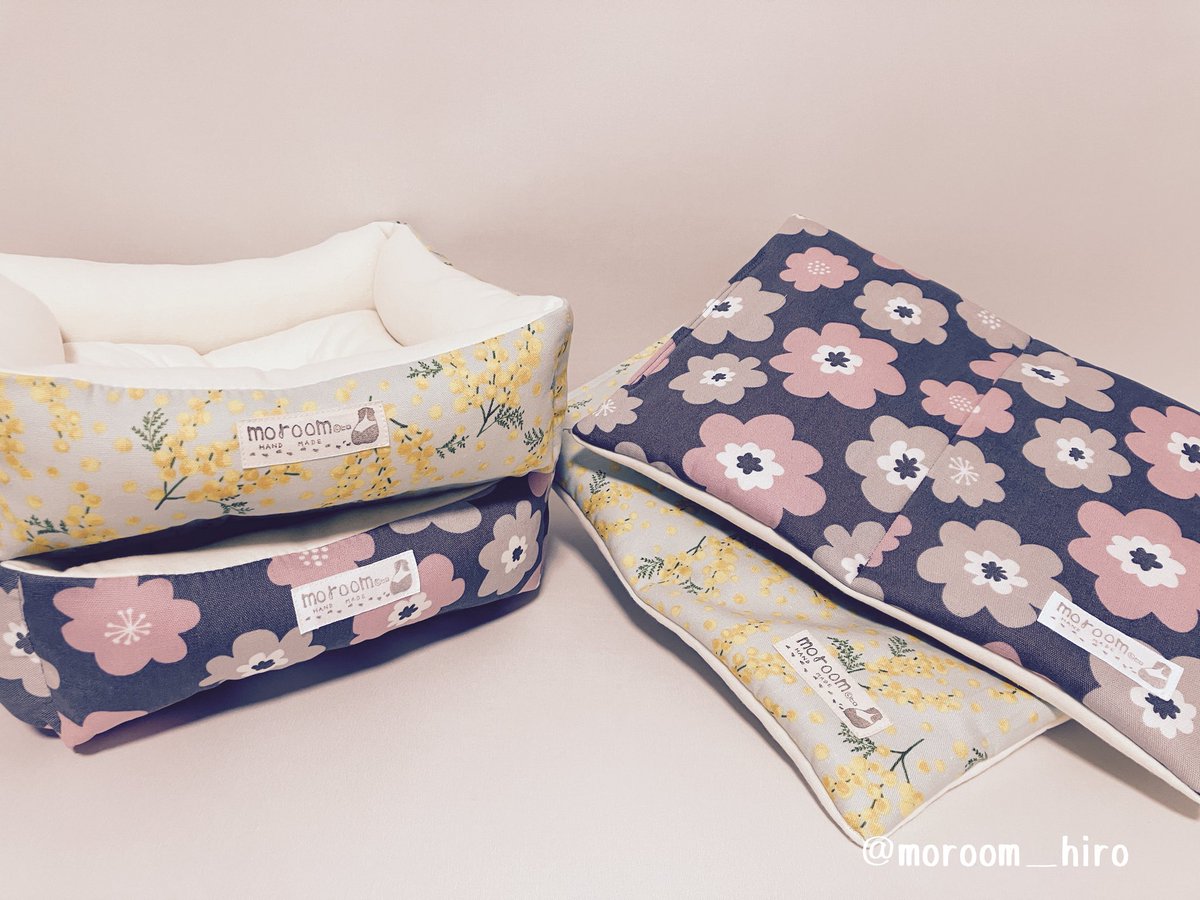 ✨ moroom information✨

お待たせいたしました🙌

ふかふかベッド
ふかっとマット【M】

春の新柄を出品しました(๑´ㅂ`๑)

吸水マットや寝袋・カウチ 等も揃っております🛏️

 【moroom online shop】
 creema.jp/c/moroom/item/…