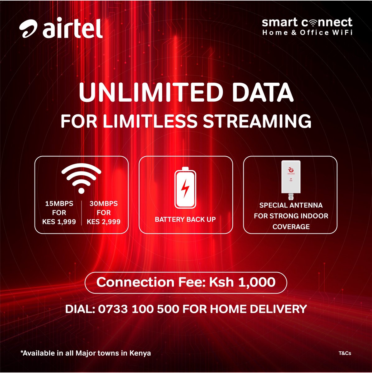 Airtel Kenya tweet media