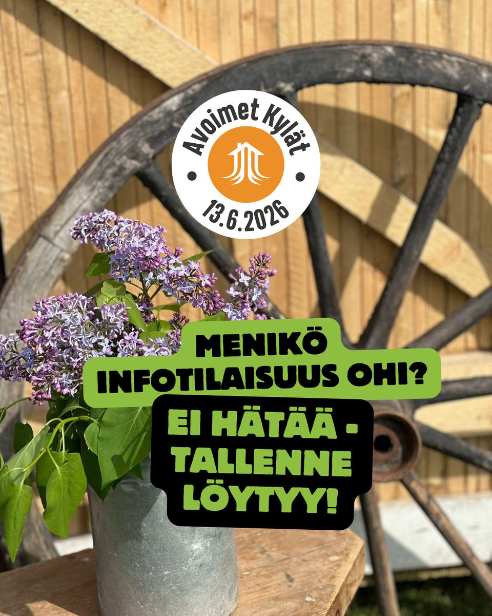 Suomen Kylät ry tweet media