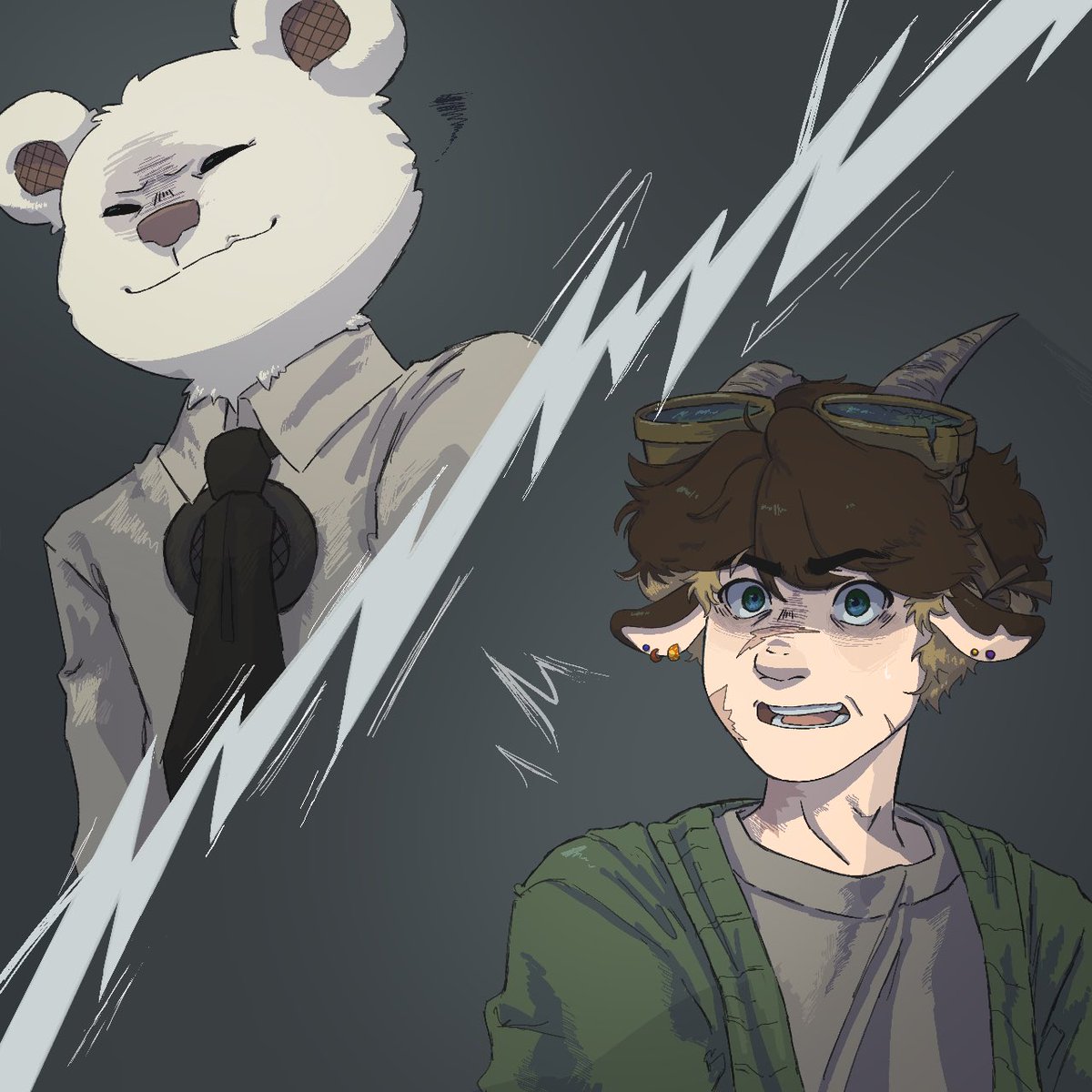 peanut_jk's tweet photo. I think they missed each other 

#qsmp2 #tubbofanart #qsmpfanart https://t.co/7AjuZGQrsF