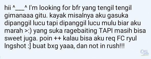 Ringingfess's tweet photo. Ringmate! aku masih mun 19, jadi disesuaiin aja yah n__n https://t.co/PbbPI9KGBY