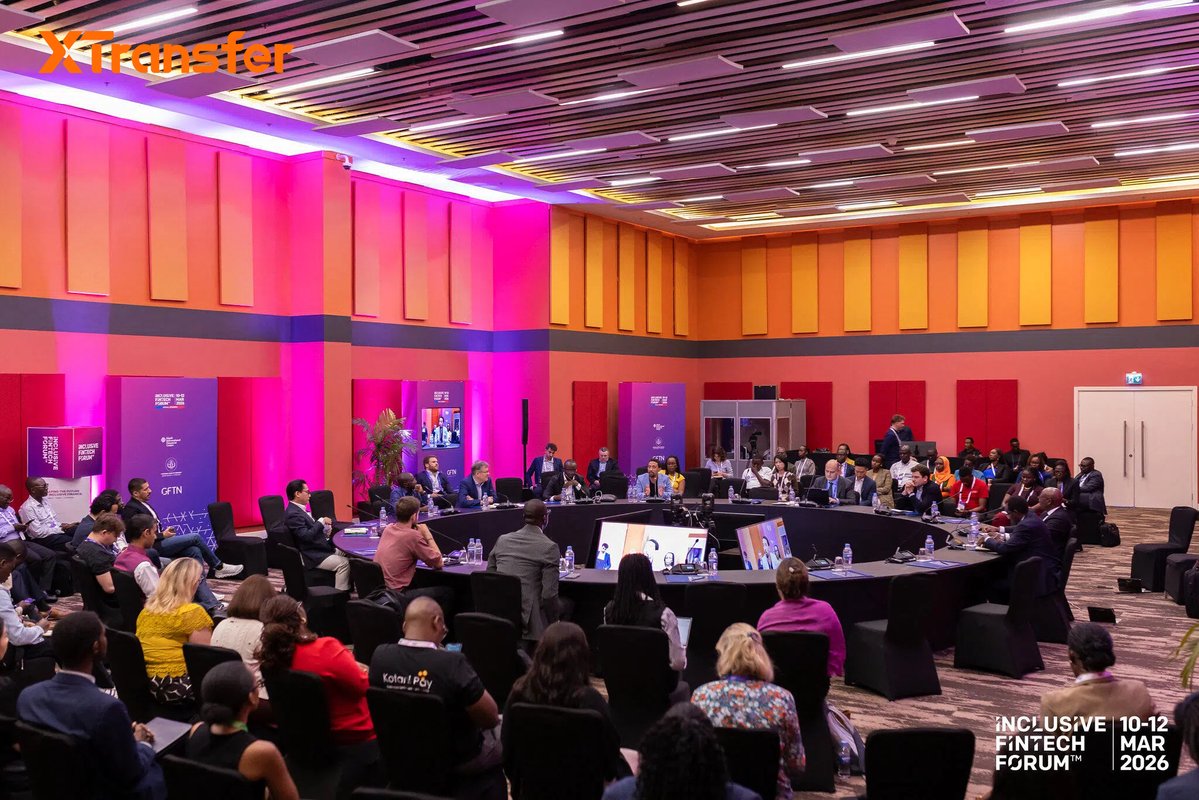 XTransferGlobal's tweet image. 🤝 Last week, CSO Neil Ni joined the Remittances Roundtable at the Inclusive #FinTech Forum 2026 in Rwanda, focusing on cross-border flows and stablecoins💳.
Kenya &amp;amp; Rwanda’s initiative cuts costs. #XTransfer enables faster, cheaper💰, and reliable payments🔎#CrossBorderPayments