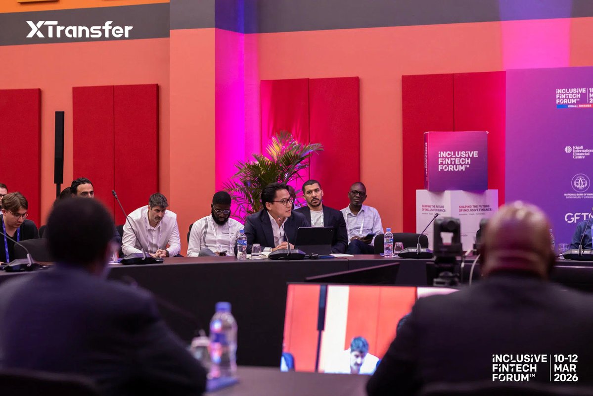XTransferGlobal's tweet image. 🤝 Last week, CSO Neil Ni joined the Remittances Roundtable at the Inclusive #FinTech Forum 2026 in Rwanda, focusing on cross-border flows and stablecoins💳.
Kenya &amp;amp; Rwanda’s initiative cuts costs. #XTransfer enables faster, cheaper💰, and reliable payments🔎#CrossBorderPayments