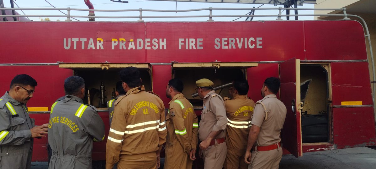 Fire and Emergency Service, Meerut tweet media