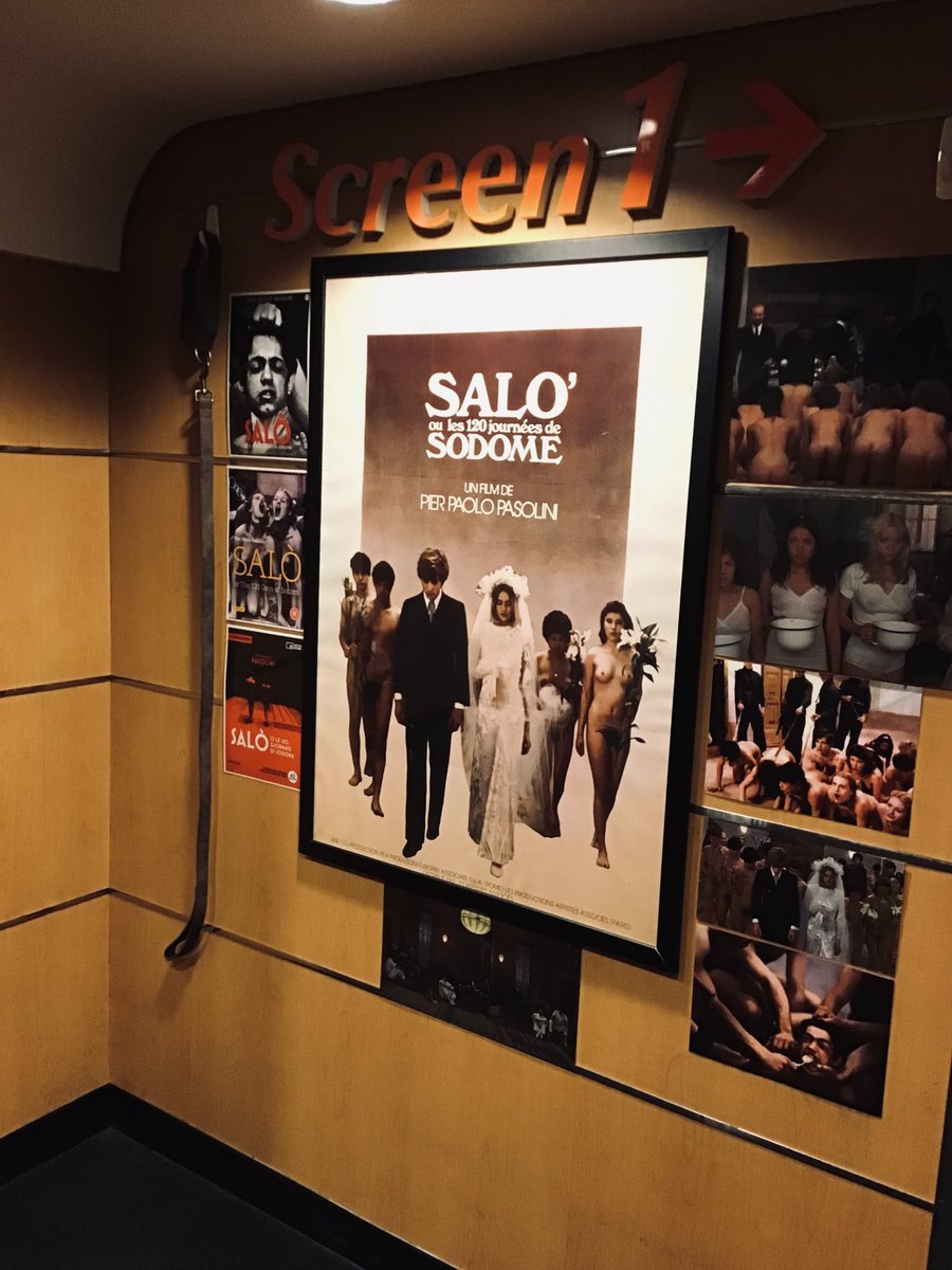 パゾリーニ監督の遺作であり問題作。
『ソドムの市』最終週の時間確定‼️
★3/20（金）・21（土）14：05
★3/22（日）14：00
★3/23（月）・26（木）18：35
★3/24（火）・25（水）20：25
※スクリーン1での上映(本編117分)
今観ておくべき作品かと存じます。
ご自身の判断でお決めください。
