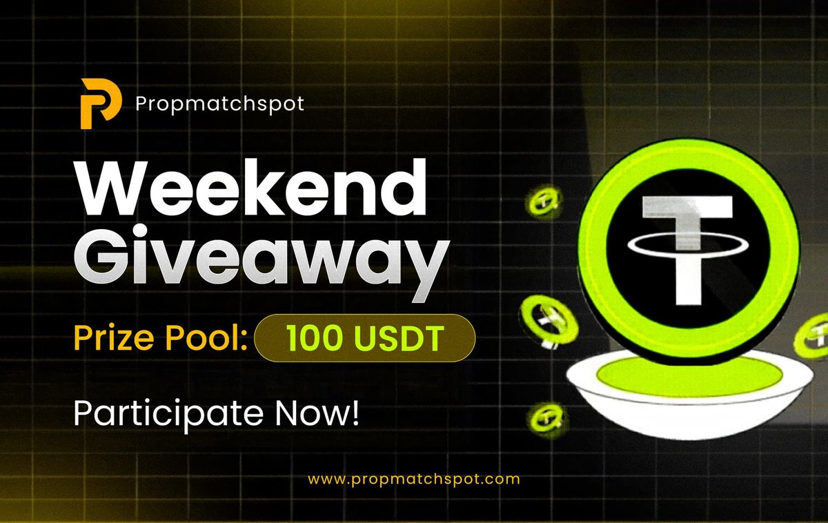 How to win 20 USDT in 10 seconds: 

• Follow <a href="/propmatchspot/">Prop Match Spot</a> 
• Like &amp; Repost 
• Tag 3 friends 

5 winners, 100 USDT total. You in? 👀
