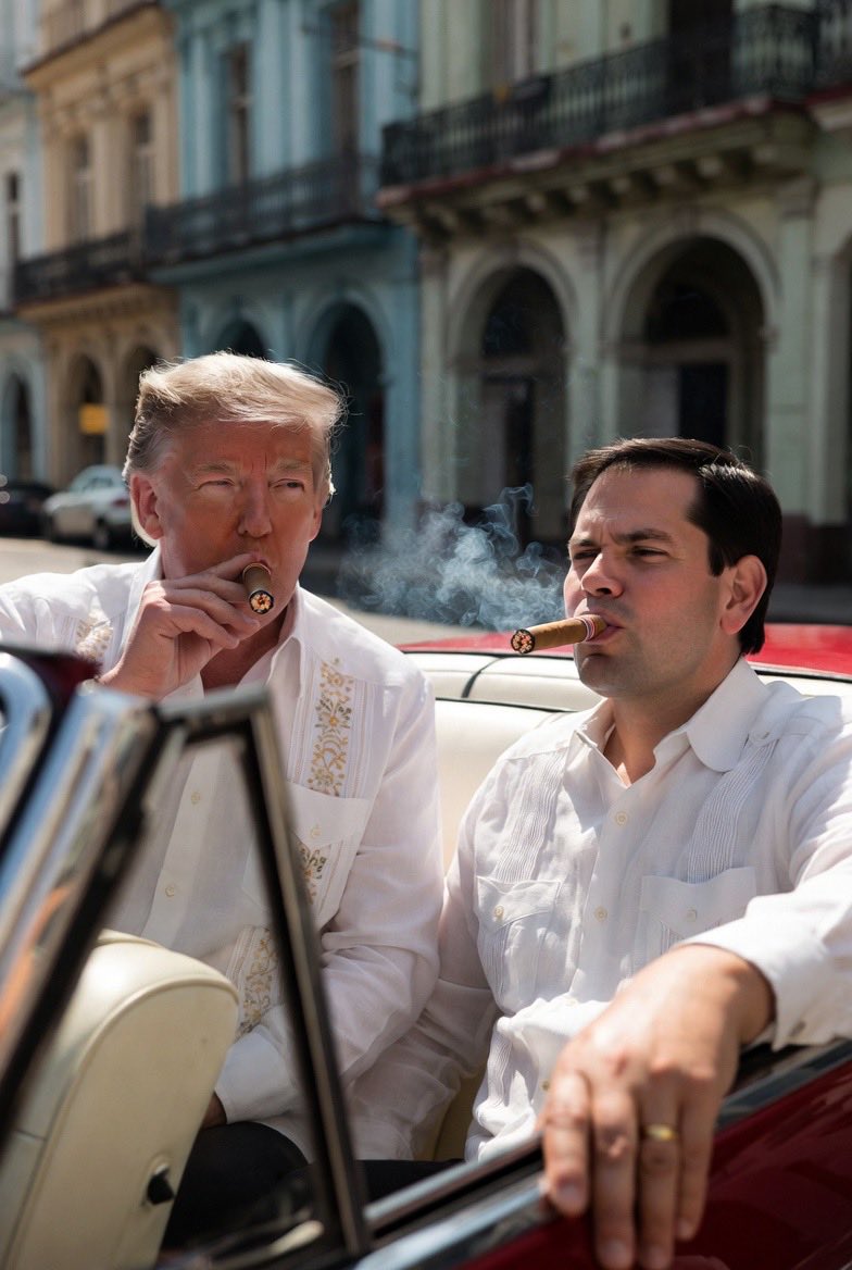 Cuba when Trump takes her