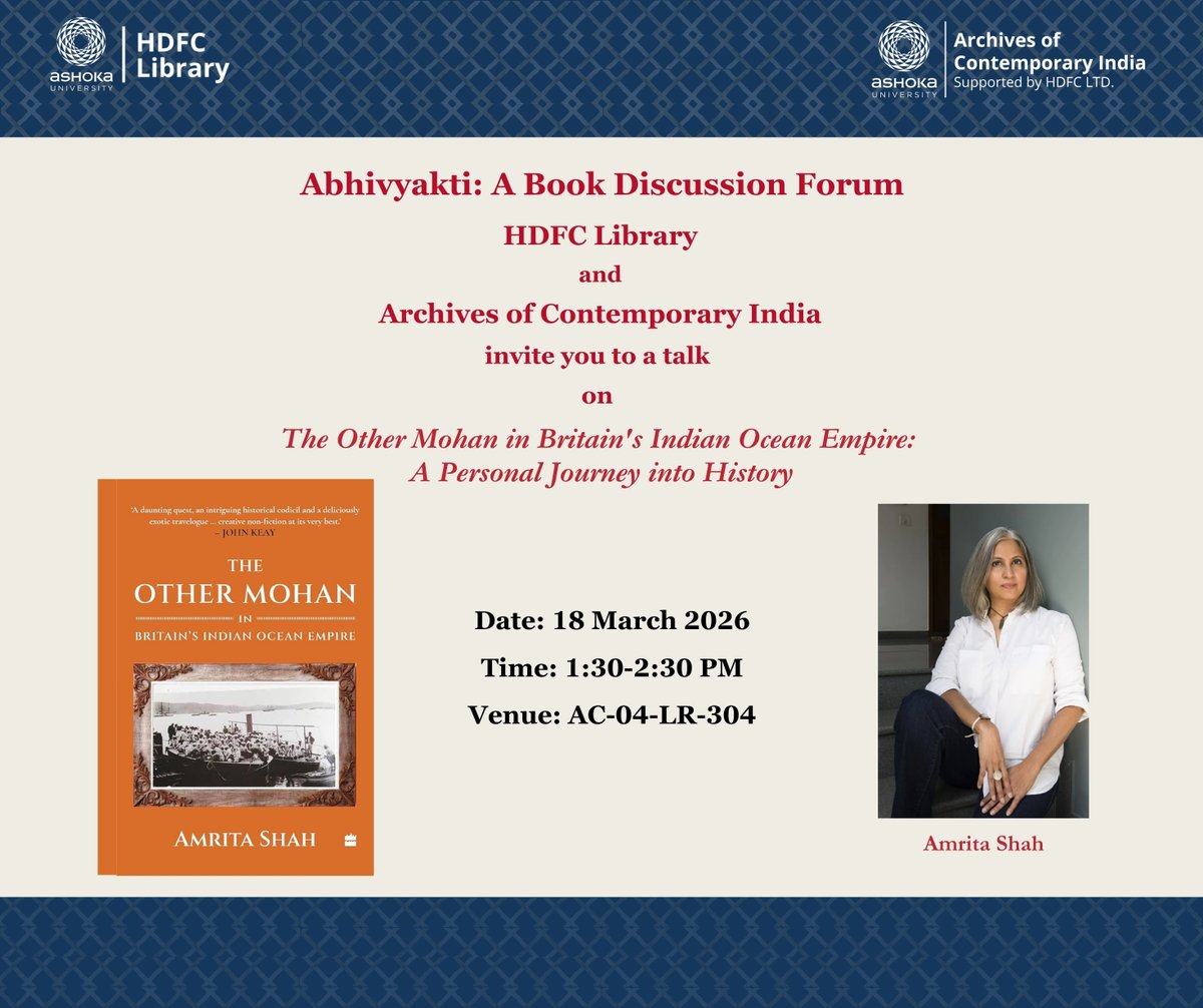 Archives of Contemporary India tweet media
