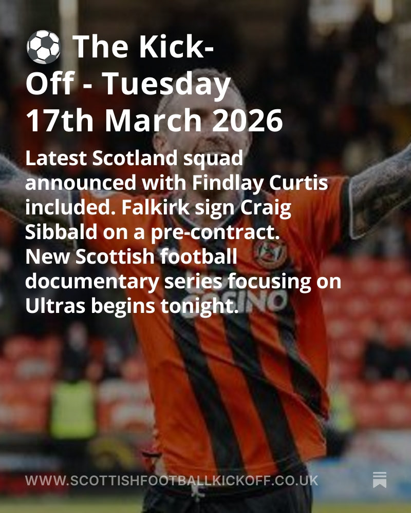 Scottish Football Kick-Off tweet media