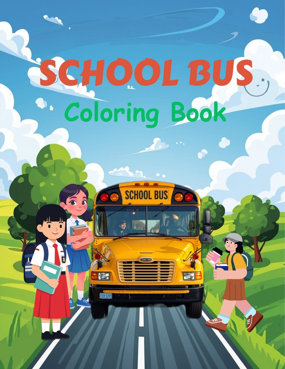 BdSelfmade's tweet photo. School Bus Coloring Book: 50+ Unique Big Yellow Bus Illustrations for Toddlers and Preschoolers Ages 4-8 | Fun Back to School Activity Book for Boys and Girls

#SchoolBusColoringBook #ColoringBookForKids #AmazonKDP #KDPRefiner #SchoolBus #ColoringBook #KidsActivities https://t.co/rW1oB2YNtw