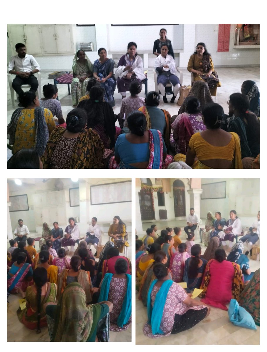 આજ રોજ દહેગામ તાલુકાના રામનગર ગામમાં સ્વ સહાય જુથો તેમજ ગામ ના બહેનો સાથે DDUGKYની ફેશન ડિઝાઈન કોર્સ અન્વયે મિટિંગ કરવામાં આવી જેમાં જીલ્લા લેવલ થી DLM મેડમ શ્રી, રીમ્પલ બેન DAPM અને DDU GKY માંથી રજનીશબેન, પલાશભાઈ હાજર રહેલ હતા. @glpc mission manglam