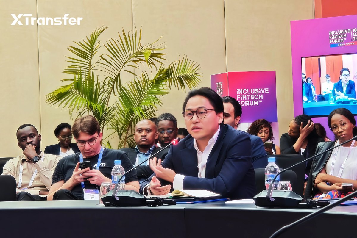 XTransferGlobal's tweet image. 🤝 Last week, CSO Neil Ni joined the Remittances Roundtable at the Inclusive #FinTech Forum 2026 in Rwanda, focusing on cross-border flows and stablecoins💳.
Kenya &amp;amp; Rwanda’s initiative cuts costs. #XTransfer enables faster, cheaper💰, and reliable payments🔎#CrossBorderPayments