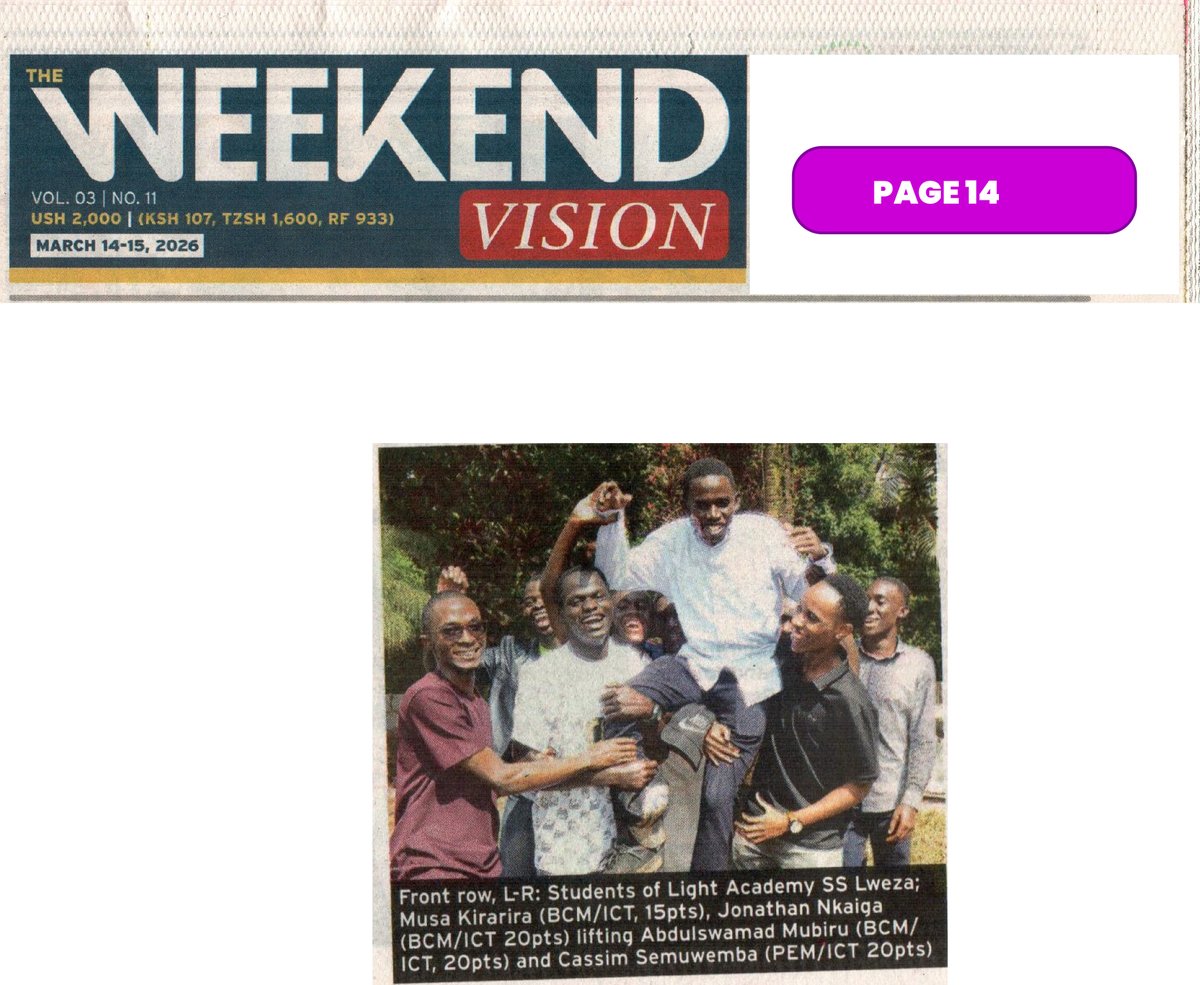 Light Academy Secondary School Uganda tweet media