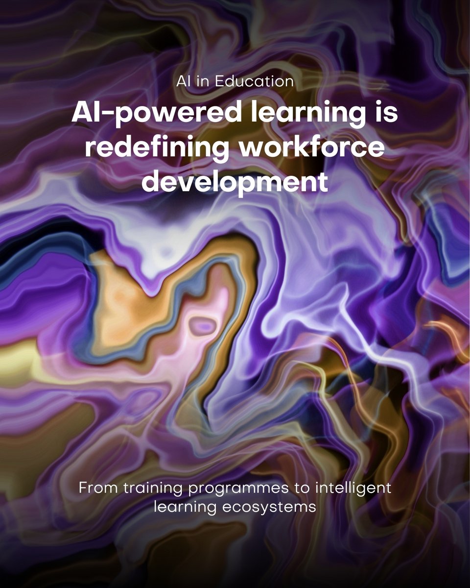 codeexpodxb's tweet photo. AI-powered learning is redefining how organisations develop talent and build future-ready workforces. 

Instead of one-size-fits-all training, AI enables personalised learning journeys that adapt to individual skills, goals, and performance.

Comment EDUTECH to learn more. https://t.co/pQSem5foVZ
