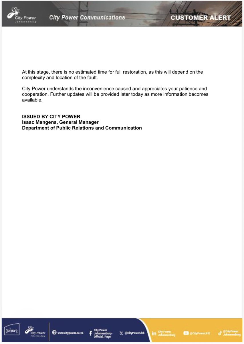 @CityPowerJhb tweet media