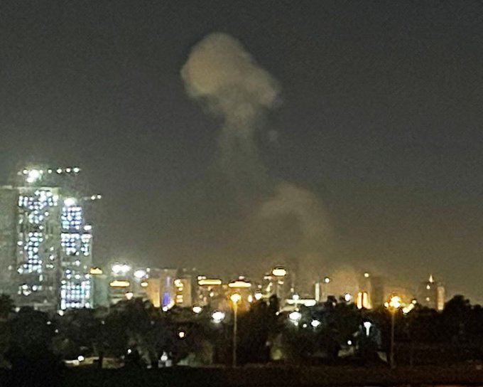 The US Embassy in Baghdad was targeted in a coordinated drone and rocket assault — one of the most intense in recent months.

#TV1Updates