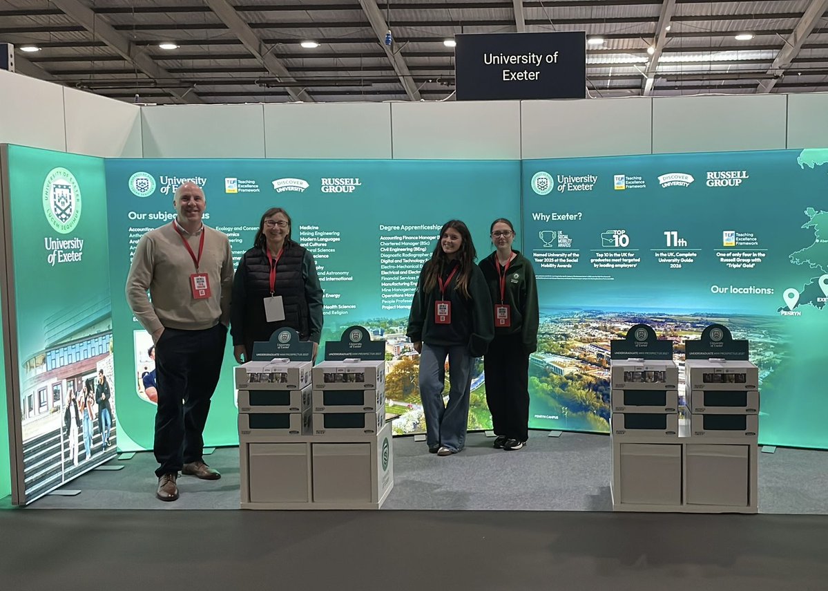 University of Exeter - Discover University tweet media