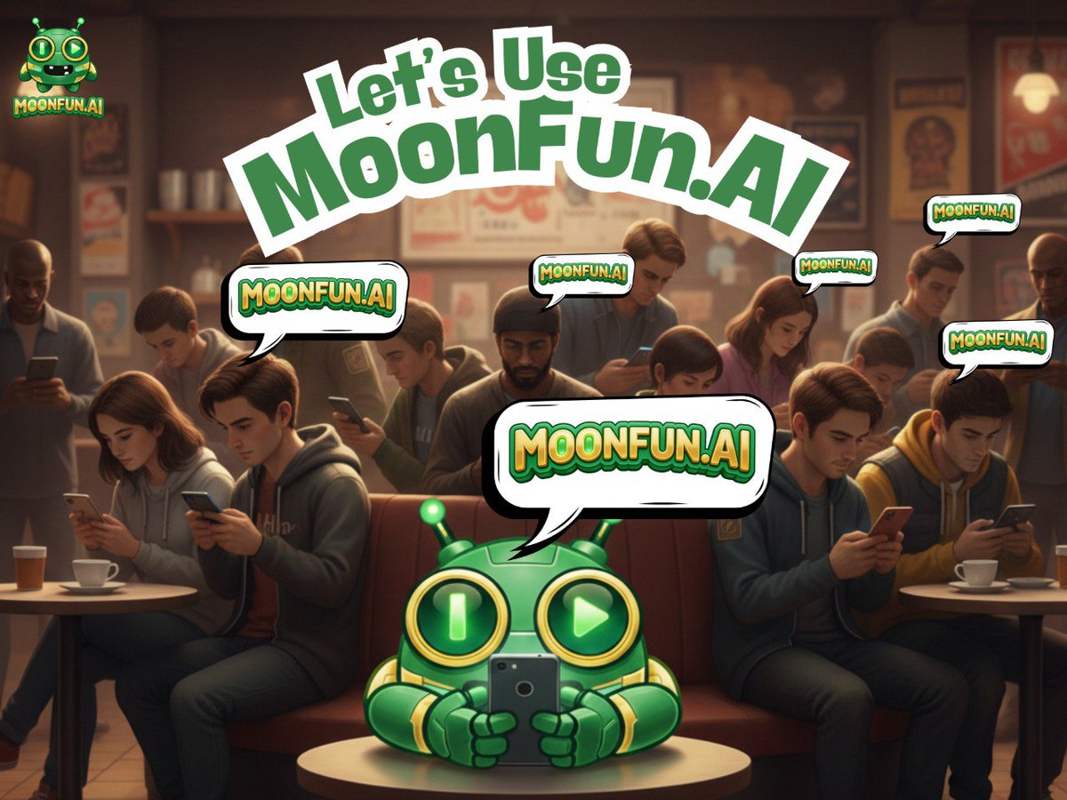 moonfun_ai's tweet photo. Everyoneβs on their phone anyway π
So why not use it to create, connect, and have fun?
Letβs use https://t.co/RgYoI5B3QA ππ
Whoβs scrolling with us right now? ππ±
#MoonFunAI #Web3 #Agent https://t.co/MAqKhYeLrw