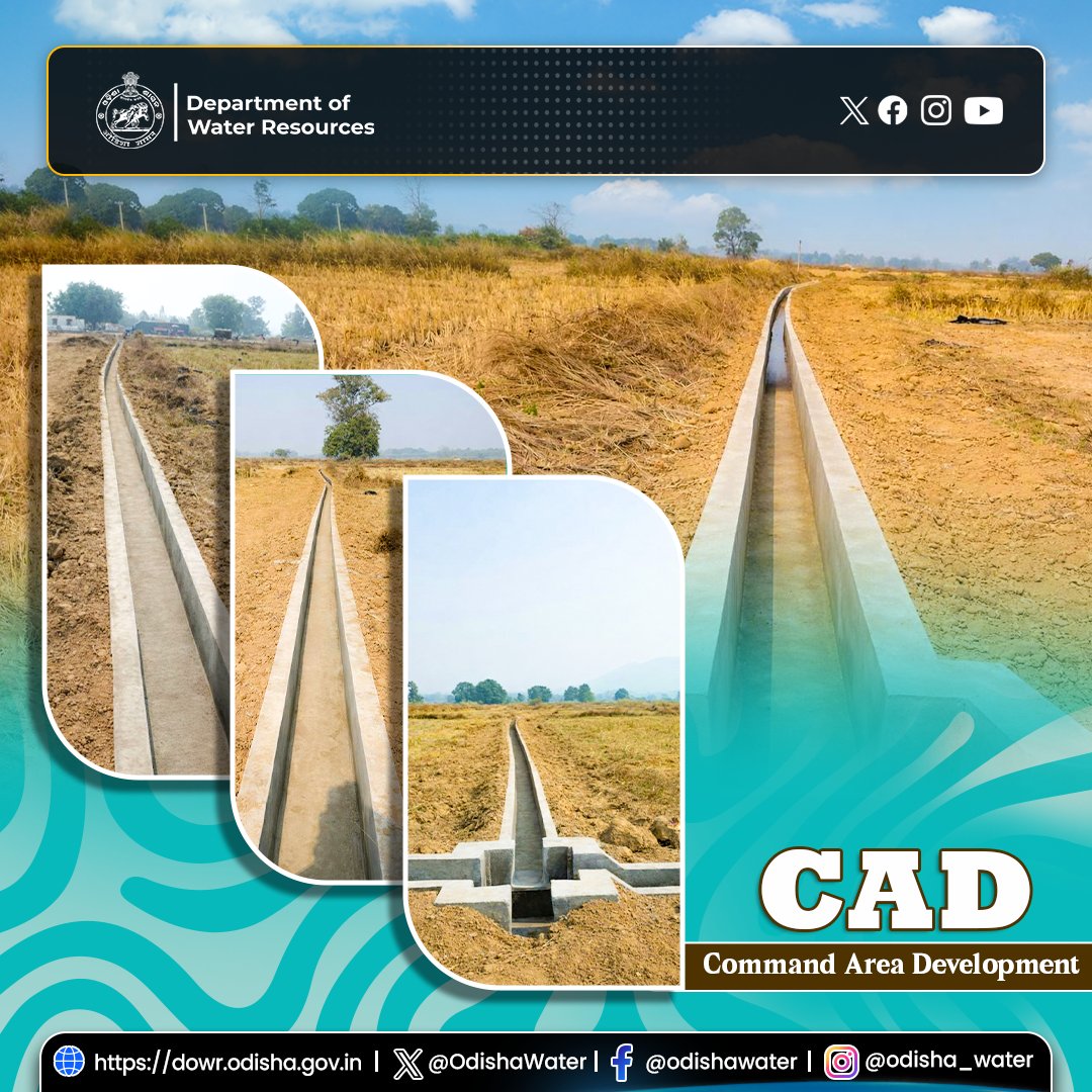 OdishaWater's tweet image. Construction of #FieldChannel at Majhiguda under Majhiguda MI Command, Kalyansingpur Block, #RayagadaDistrict is in progress. 496.50 m of lined channel and 11 hydraulic structures are being constructed to provide irrigation to 18.03 ha of agricultural land. The work is being