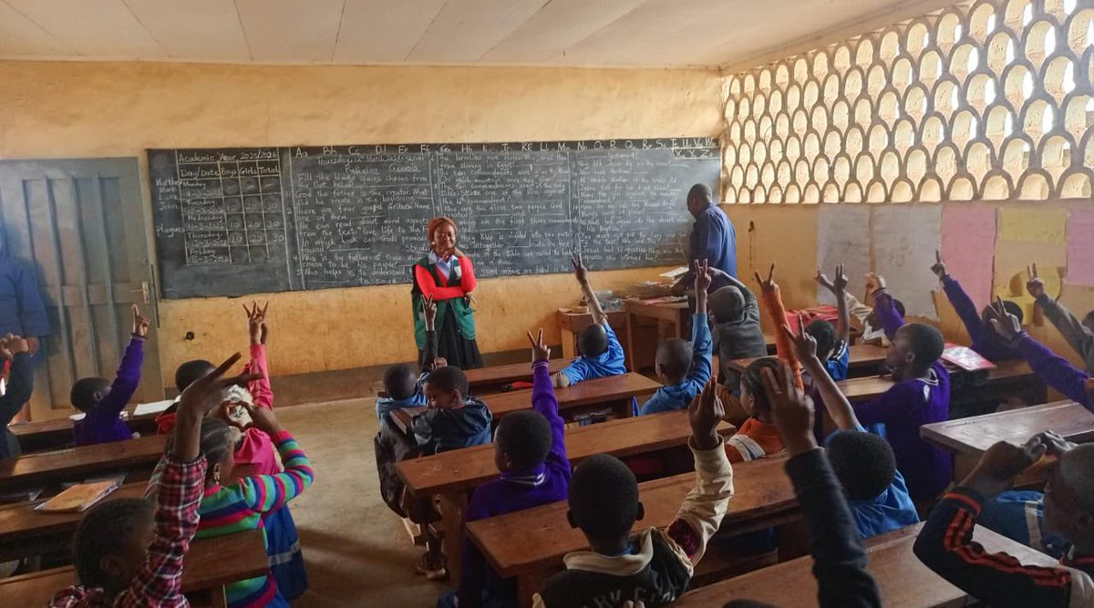 jps_bda's tweet photo. Understanding peace symbols is super important for primary school kids!
 Helps them develop empathy, respect &amp; conflict resolution. We saw this firsthand at Our Lady of Fatima Nursery &amp; Primary School Ntaafi during schl monitorx visit. Buildx a #CultureofPeace 1 school at a time! https://t.co/sjLgt4rVr6