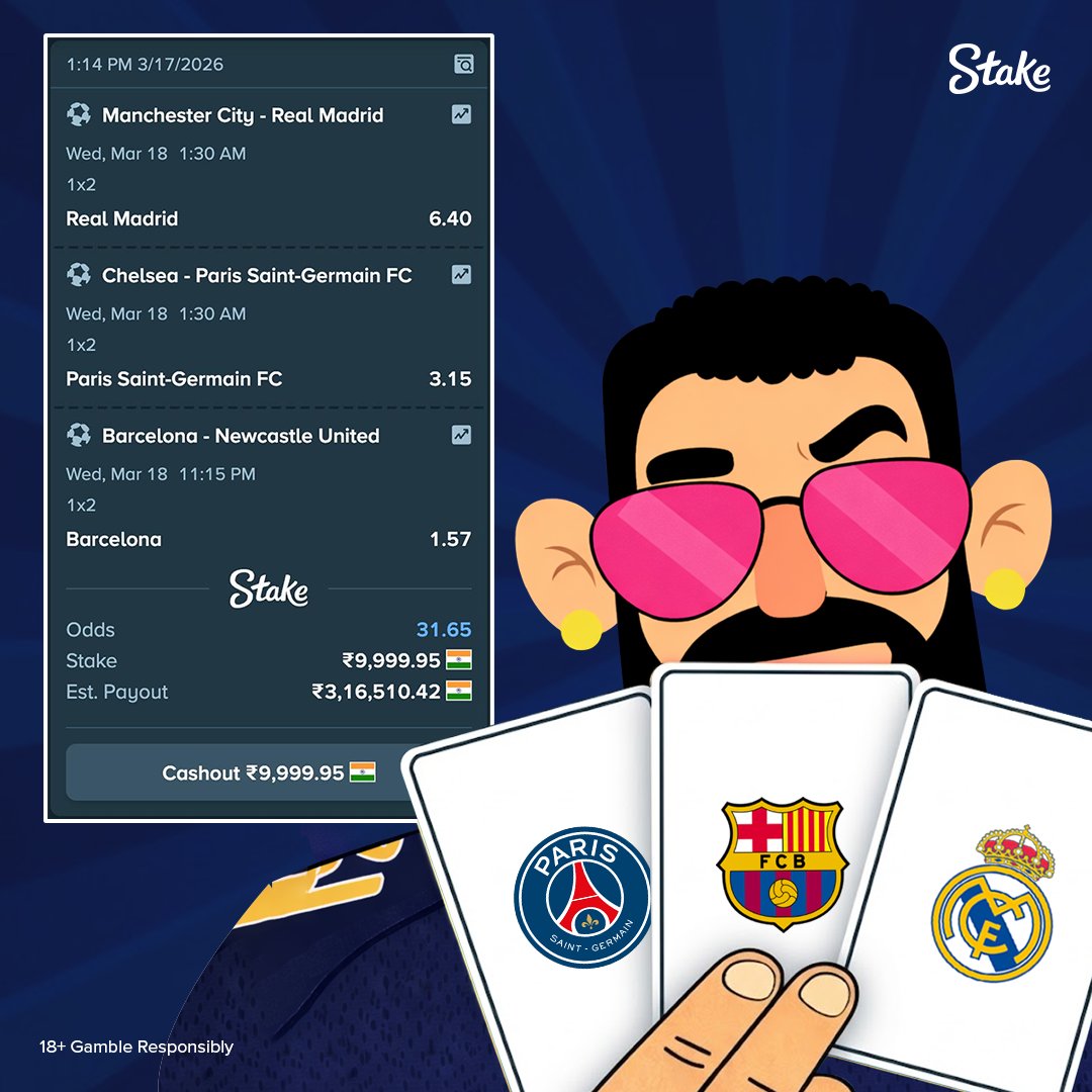 Stake Official India tweet media