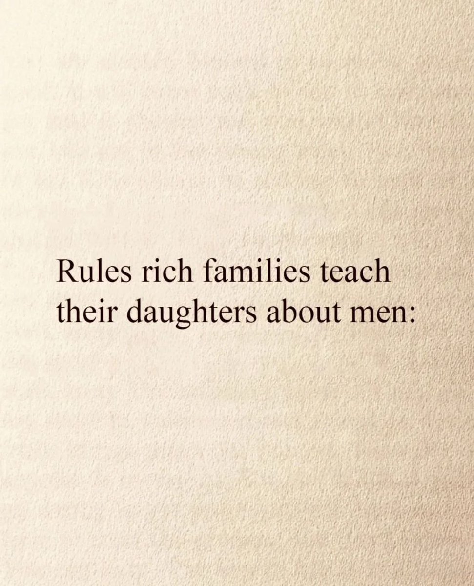 8 Rules Rich Family Teach Their Daughters About Men: