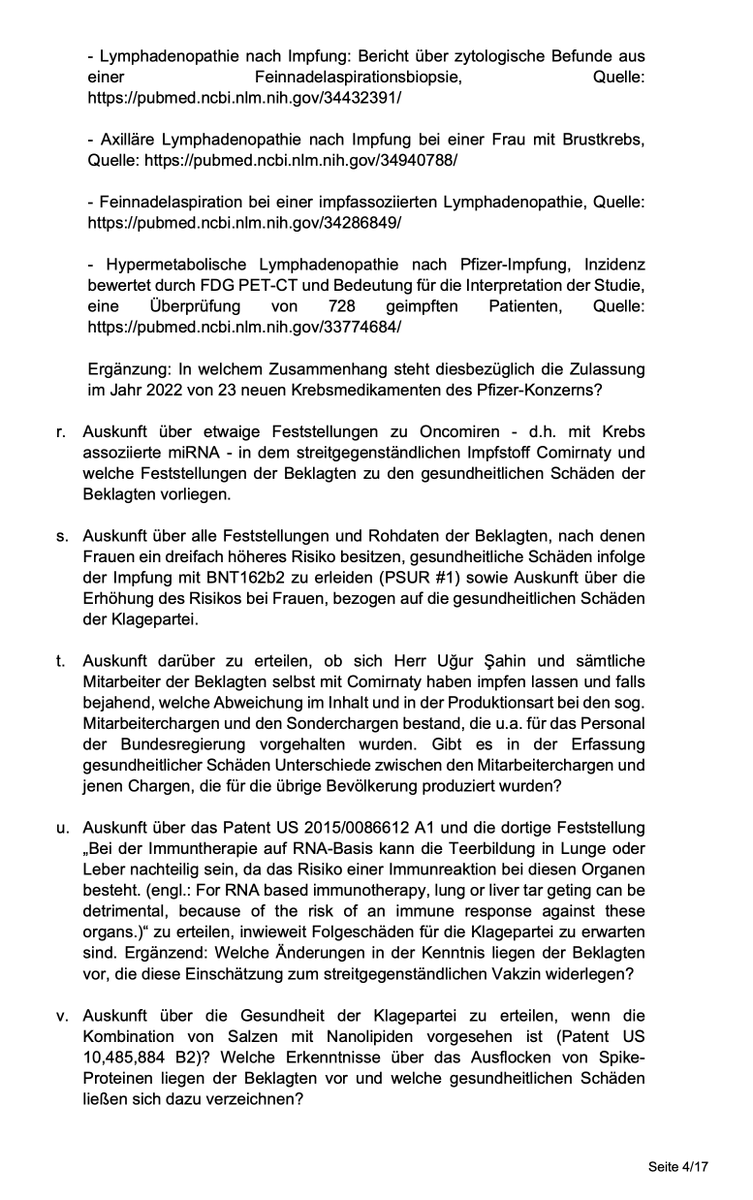 Auftakt der Verurteilungswelle gegen die BioNTech Manufacturing GmbH

Das Landgericht Aurich, Az: 5 O 1106/24 setzte den Auftakt für die Umsetzung des Urteils des BGH vom 09.03.2026, Az: VI ZR 335/24 zwar noch nicht in der Konsequenz, wie es korrekt gewesen wäre, aber in die