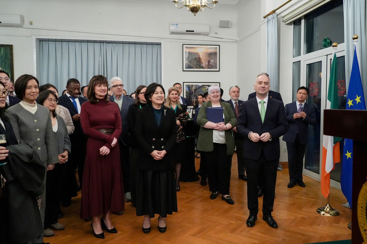 Embassy of Ireland, China tweet media