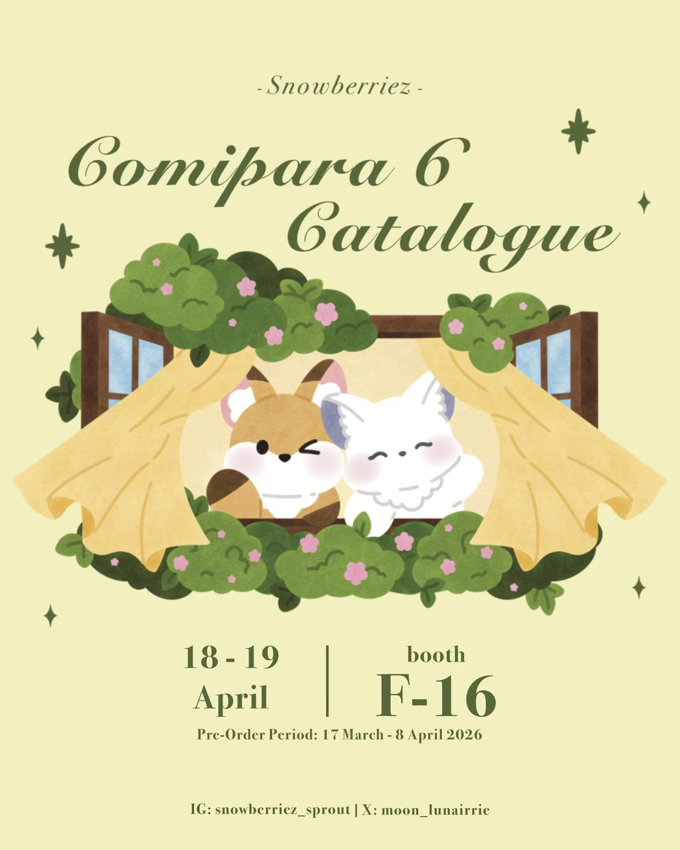 Lunairrie ༊*·˚ || Comipara 6 - F16 tweet media