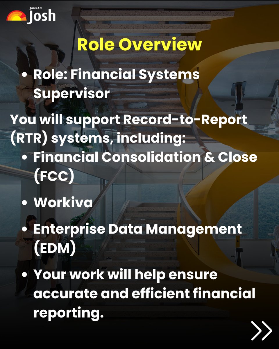 Jagranjosh's tweet image. Looking for a finance job in Hyderabad? McDonald’s is hiring Supervisor, Financial Systems (RTR – FCC, Workiva &amp;amp; EDM) with 2–4 years of a experience. Great chance to work with a global brand.

Apply via Jagran Josh Private Jobs.

#McDonaldsJobs #FinanceJobs #PrivateJobs