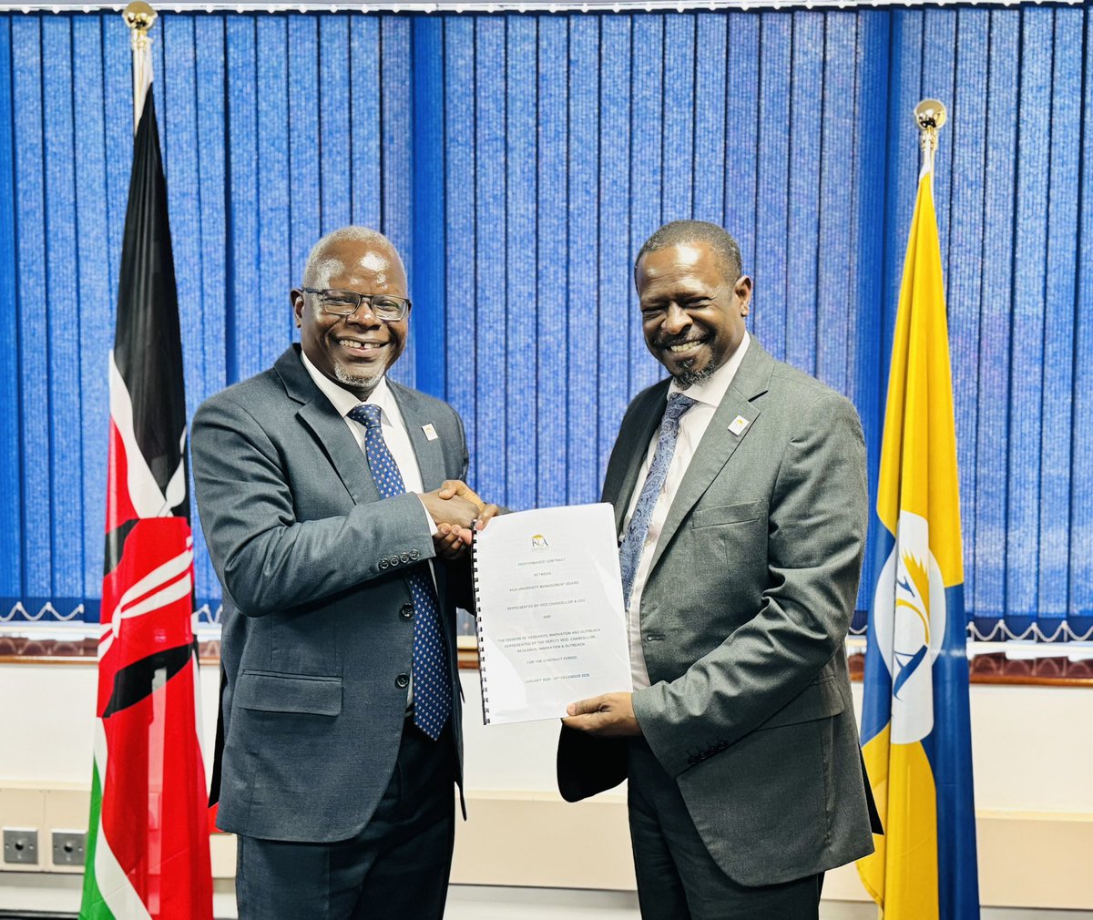 Vice Chancellor KCA University tweet media