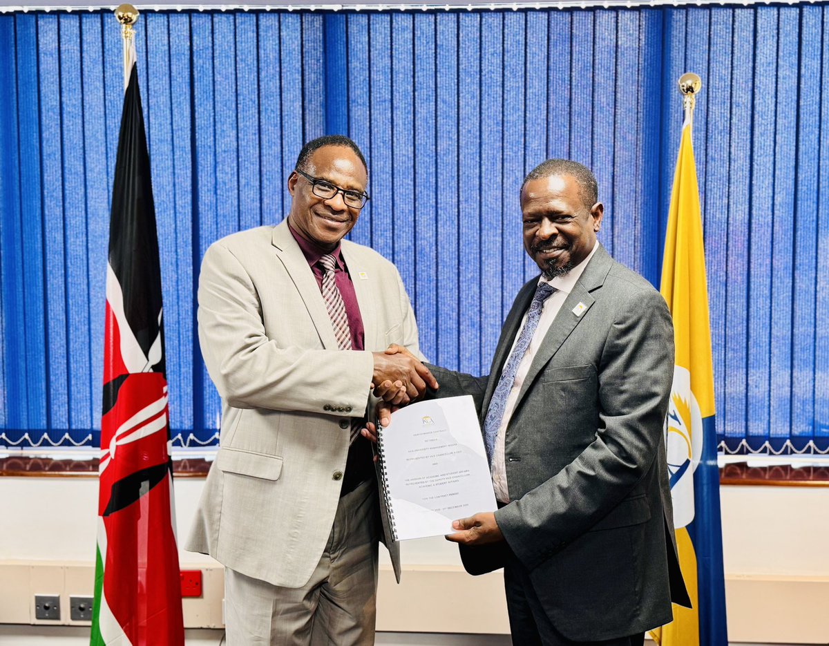 Vice Chancellor KCA University tweet media