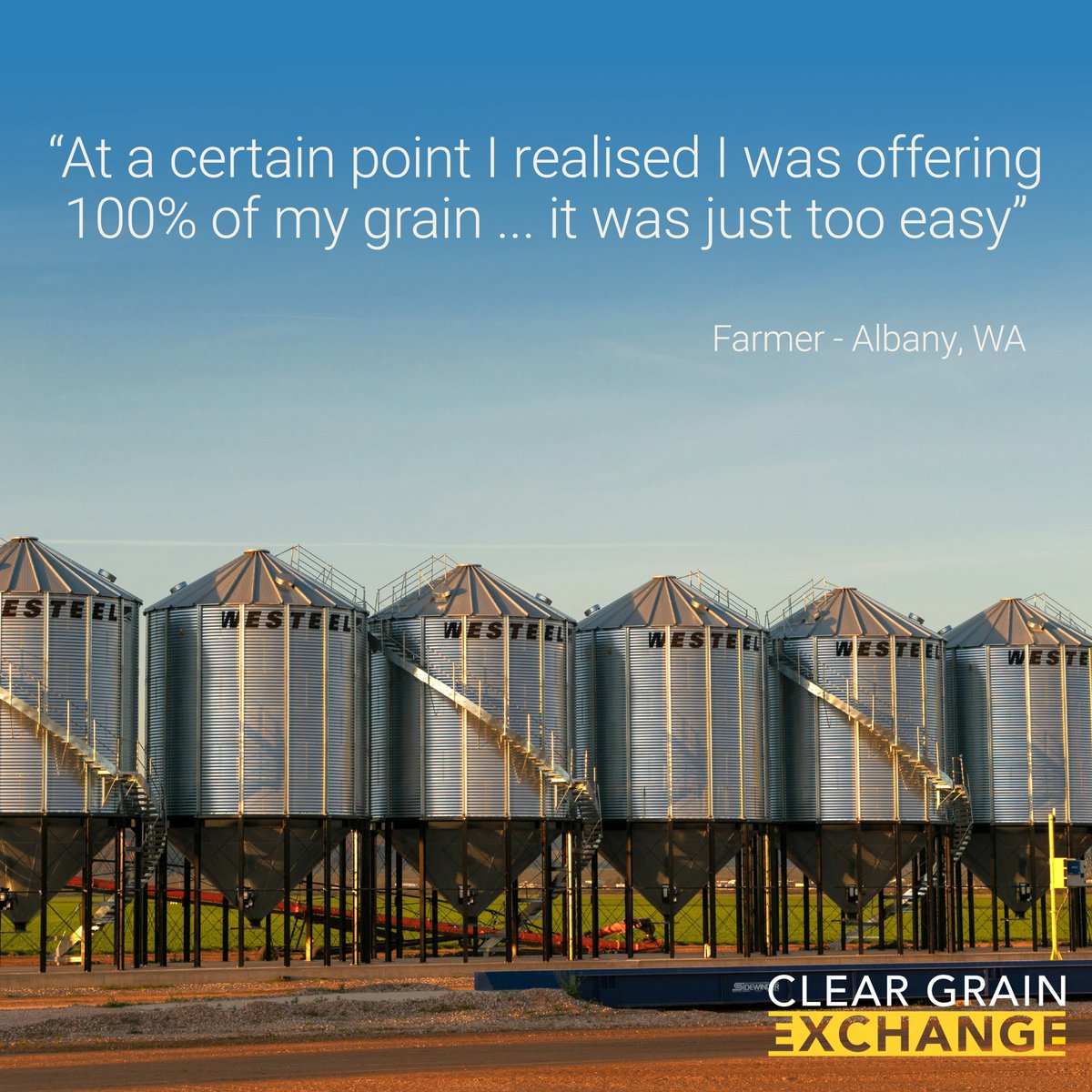 Clear Grain Exchange tweet media