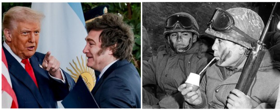 🇦🇷 Milei ofrece enviar fragatas a Ormuz obedeciendo a Trump. En 1982, el Reino Unido invadió las Malvinas: murieron 649 soldados argentinos, muchos de 18-20 años. EE. UU, le dio apoyó crucial al Reino Unido. Milei humilla al pueblo argentino y a las madres de aquellos jóvenes.