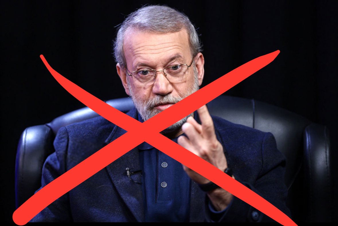 gghamari's tweet image. Larijani is DEAD!