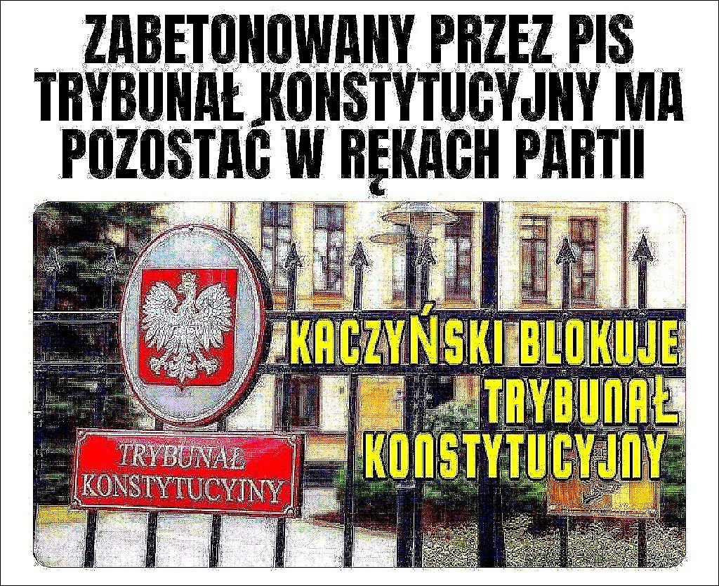 <a href="/BoguckiZbigniew/">Zbigniew Bogucki🇵🇱</a> Populistyczne slogany Boguckiego nie mające
żadnych podstaw prawnych
to constans polityczny PiS pokazujący
wyższość partyjnej propagandy 
nad rzeczywistością.
Brak obligatoryjności 
w Konstytucji RP (art. 194 ust. 1) wymaga jedynie aby sędziowie TK składali ślubowanie
"w formie