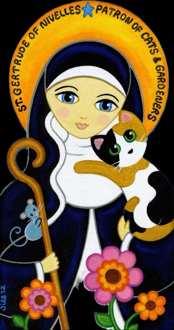 Happy St Gertrude and St Patrick’s day!