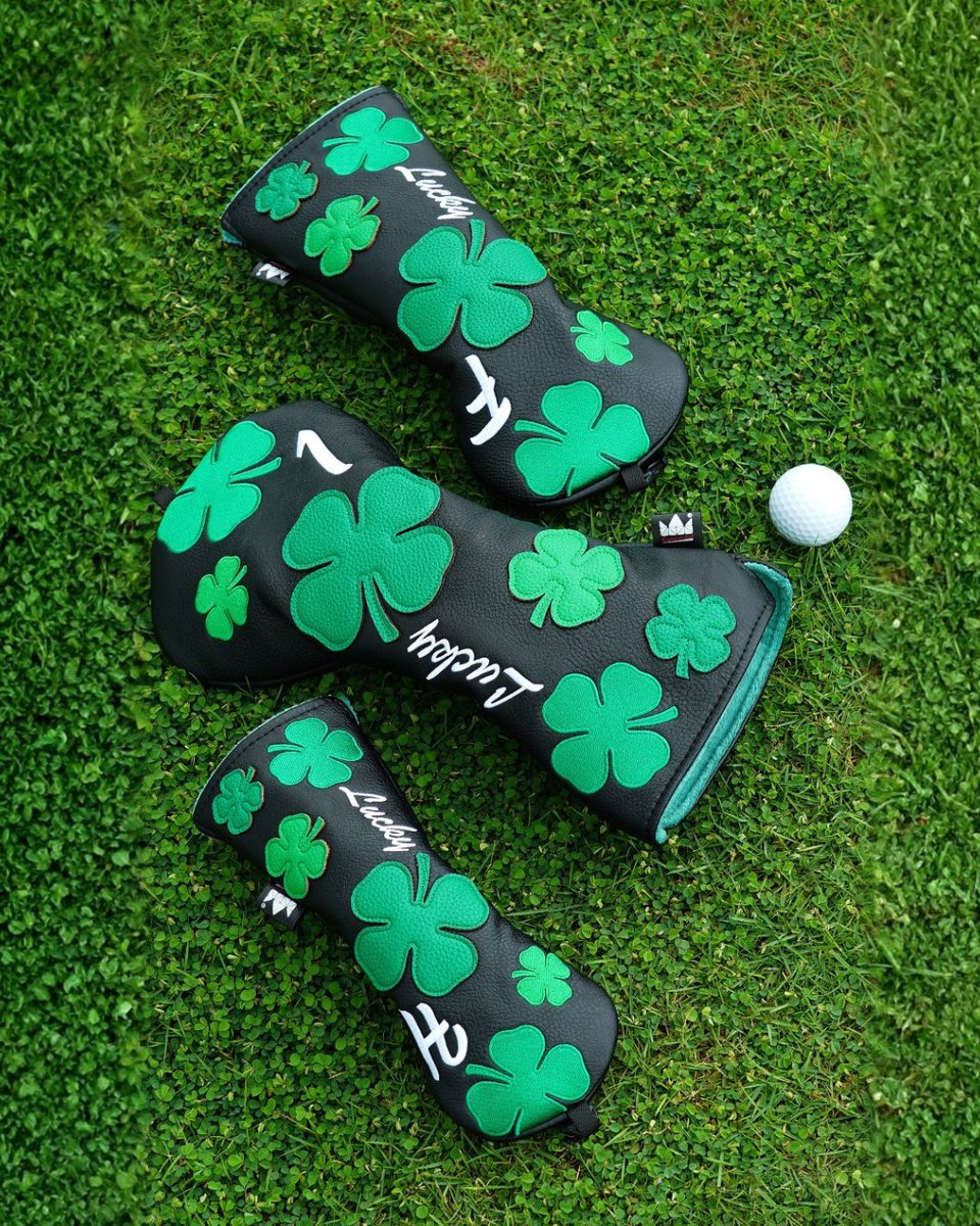 craftsmangolf's tweet photo. A little extra luck for your bag this St. Patrick’s Day. 🍀
Bring some green to the course with our lucky clover headcover.

#Craftsmangolf #GolfStyle #fourleafclover #Headcover #StPatricksDay #GolfEssentials https://t.co/H0BPtPEEeO