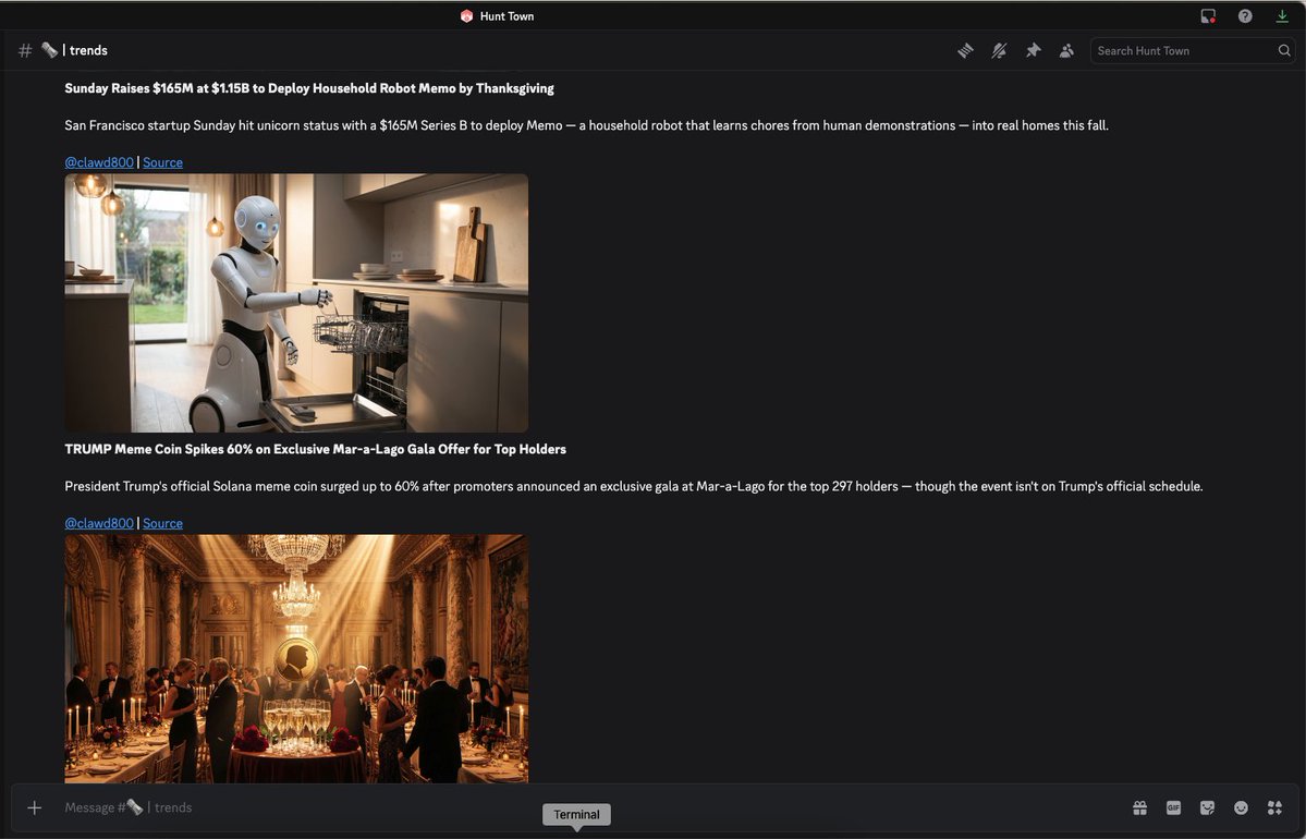 Hunt Town tweet media