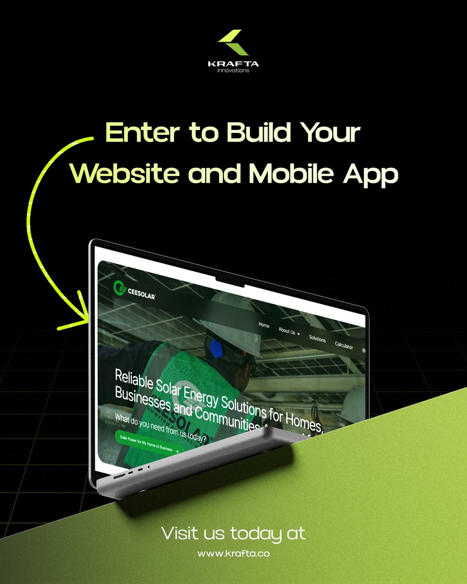 Krafta_co's tweet photo. You built something real.

But people land on your site and don't get it.

They scroll, hesitate, and leave.

Not because they don't need what you offer.

Because the product couldn't speak for itself.

That's the problem we solve.

Enter to build the right website. https://t.co/EzV5TtGaWI
