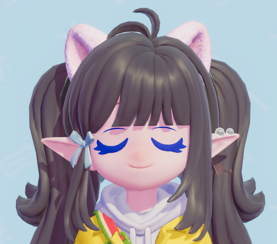 heartnenepia's tweet photo. 髪の毛だけじゃなくて、メイクでまつげの色も変えられるんだけどあんまやってない人多い？
課金のだけじゃなくてデフォのもできたよ～～～ https://t.co/7wDUFM0wOt