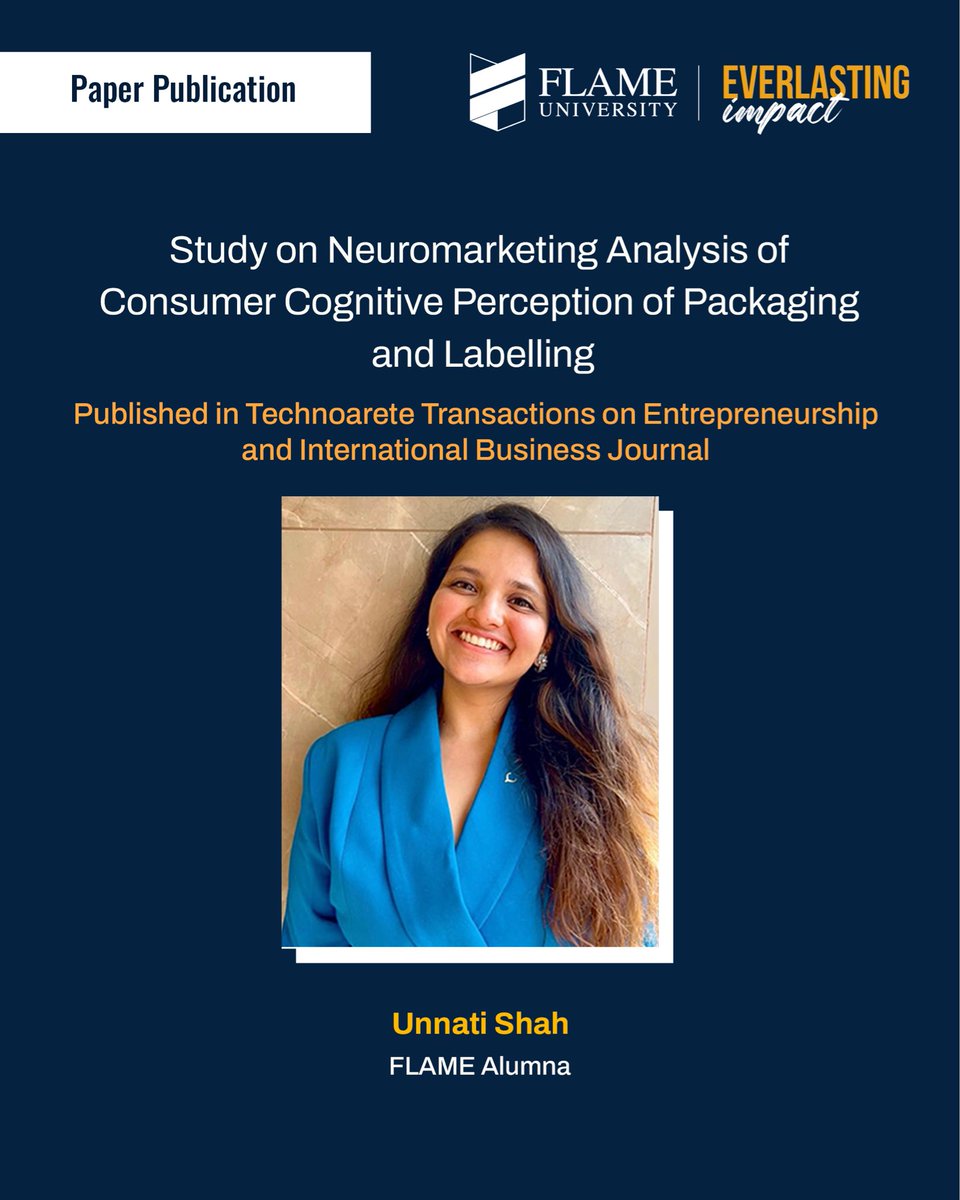 FLAME University tweet media