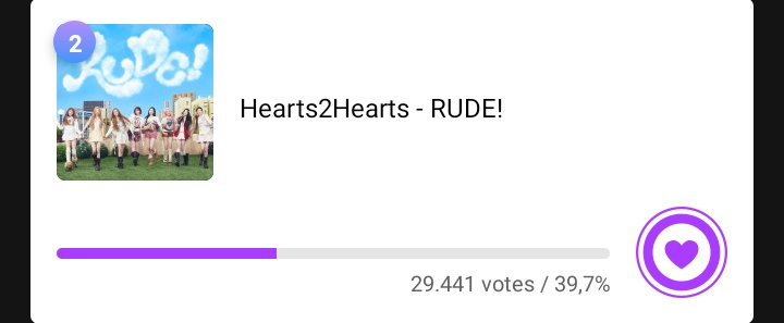 📢 ATTENTION TO ALL S2U ‼️

Pre-vote for Music Core has opened, DON’T FORGET TO VOTE!! WE HAVE TO WIN THIS, LIKE REALLY WIN IT, SO H2H CAN GET THAT CHANCE FOR A WIN THIS WEEK!! FIGHTING!!