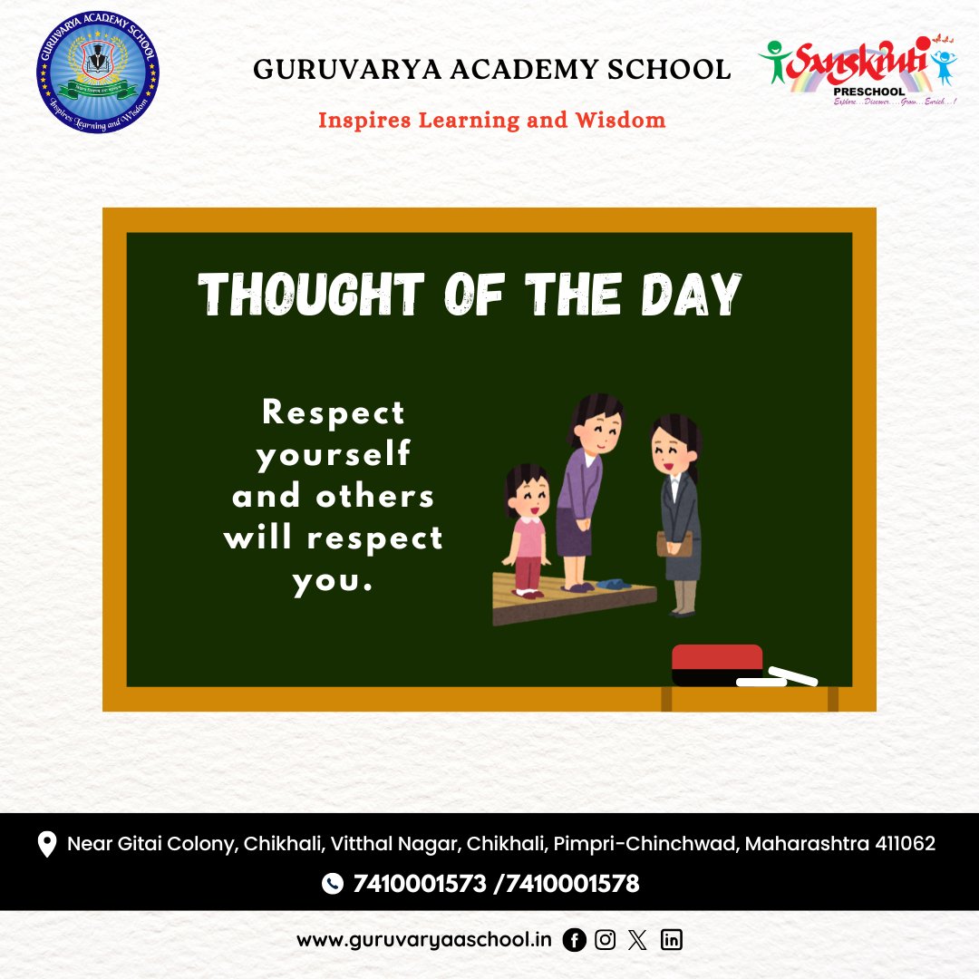 🌟 Thought of the Day 🌟

Respect yourself, and others will respect you.

#ThoughtOfTheDay #SelfRespect #Respect #Motivation #Inspiration #LifeQuotes #PositiveVibes #Confidence #SelfWorth #DailyMotivation