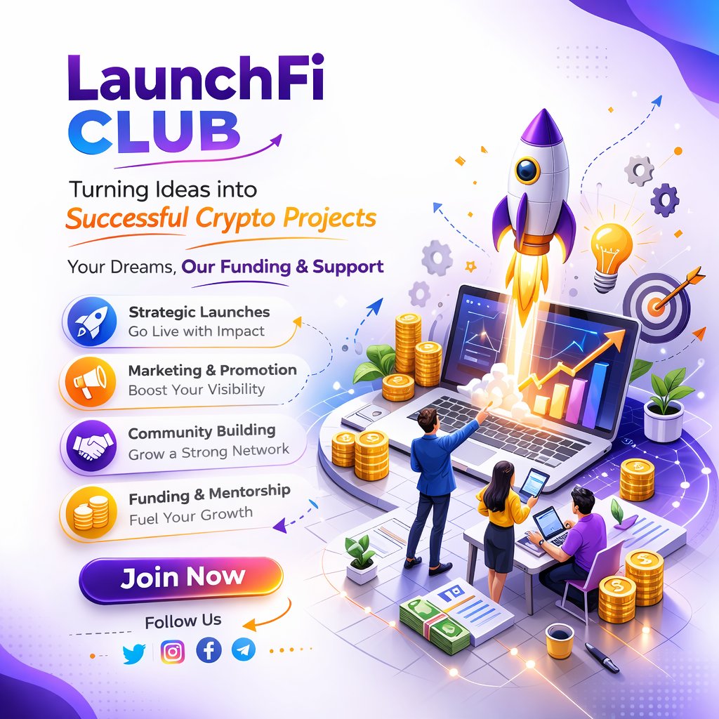 launchficlub's tweet image. Join LaunchFi for strategic launches, marketing and much more.

#LaunchFi
