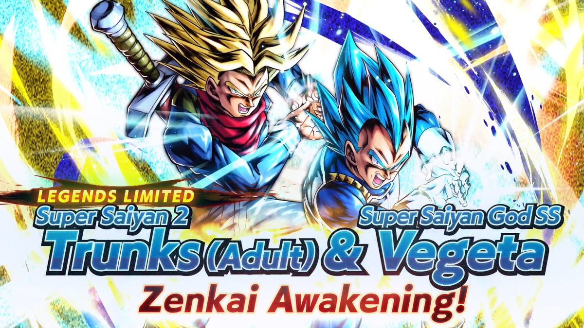 Zenkai Awakening Info] LL Super Saiyan 2 Trunks (Adult) & Super