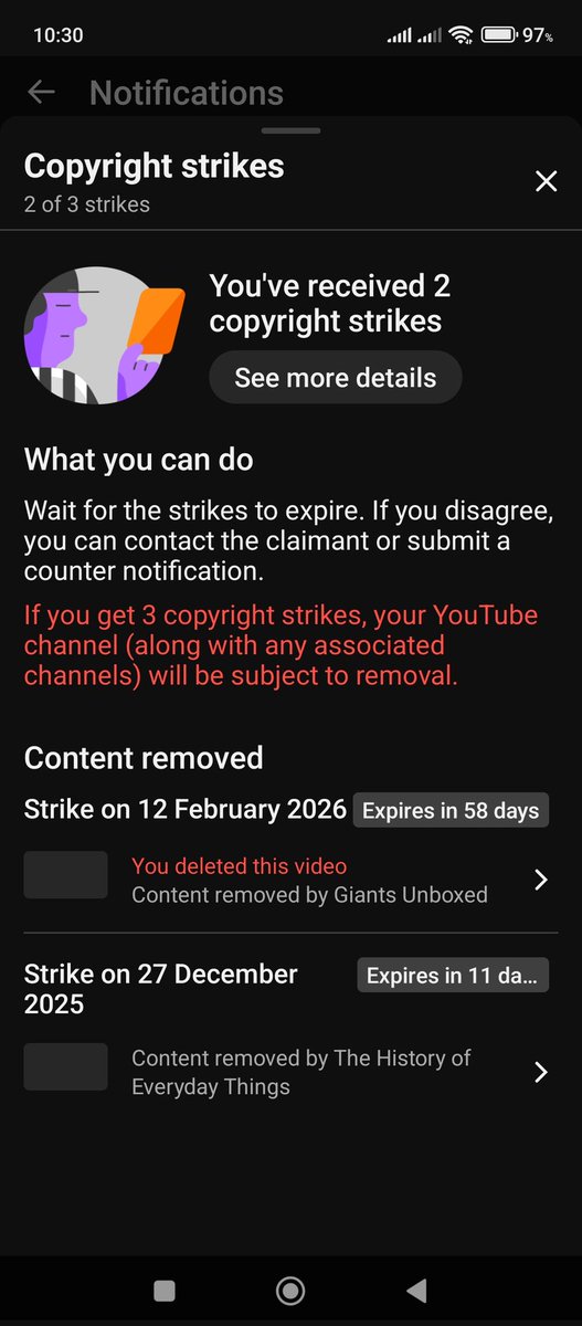 Kimbiblog's tweet photo. @GiantsUnboxed @YouTube Hello @GiantsUnboxed my other copyright claim expires in 11 days. Please help me remove the one above.

It really costs nothing bro, we are all YouTubers and we've editors who make mistakes.

I let go that editor for giving me two strikes, I have evidence and can show you. 🙏🙏🙏 https://t.co/zBidwhXcgJ