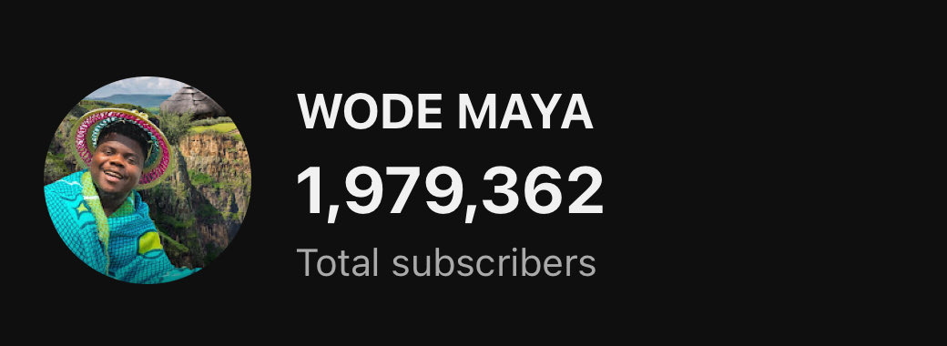 Wode Maya ® tweet media